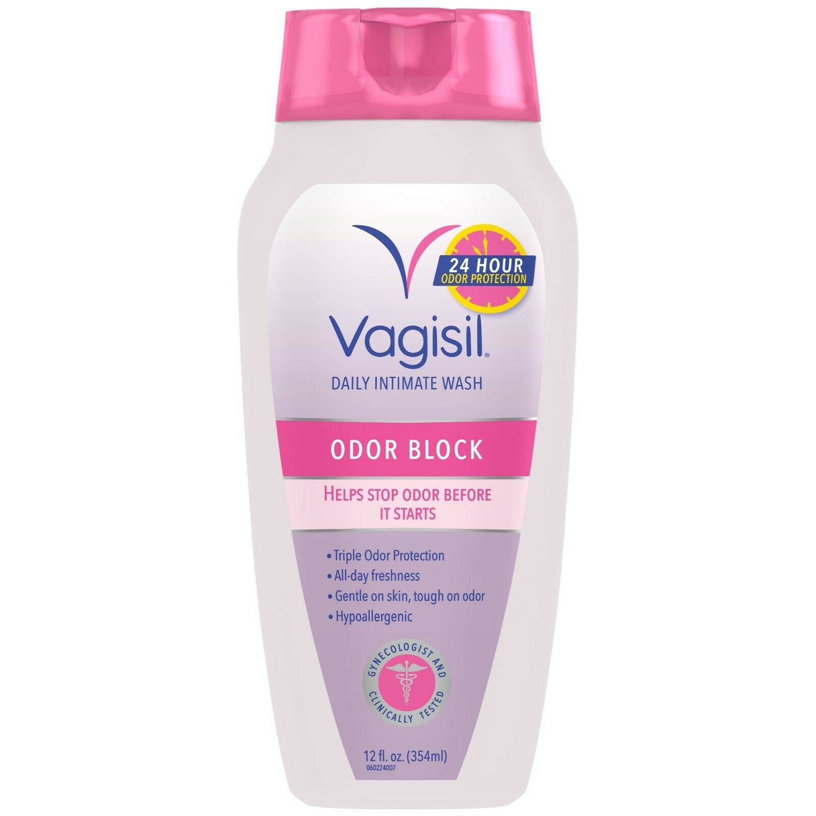 New Vagisil Odor Block Intimate Vaginal Wash For 24 Hour Odor Protection 12 Oz.