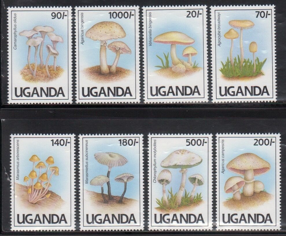 Uganda 938-45 Mushrooms Mint Nh