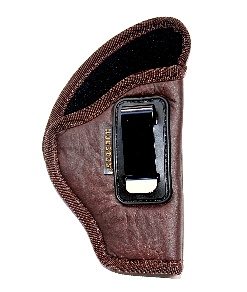New Brown Iwb Soft Leather Holster Houston - You'll Forget It's On! Choose Model