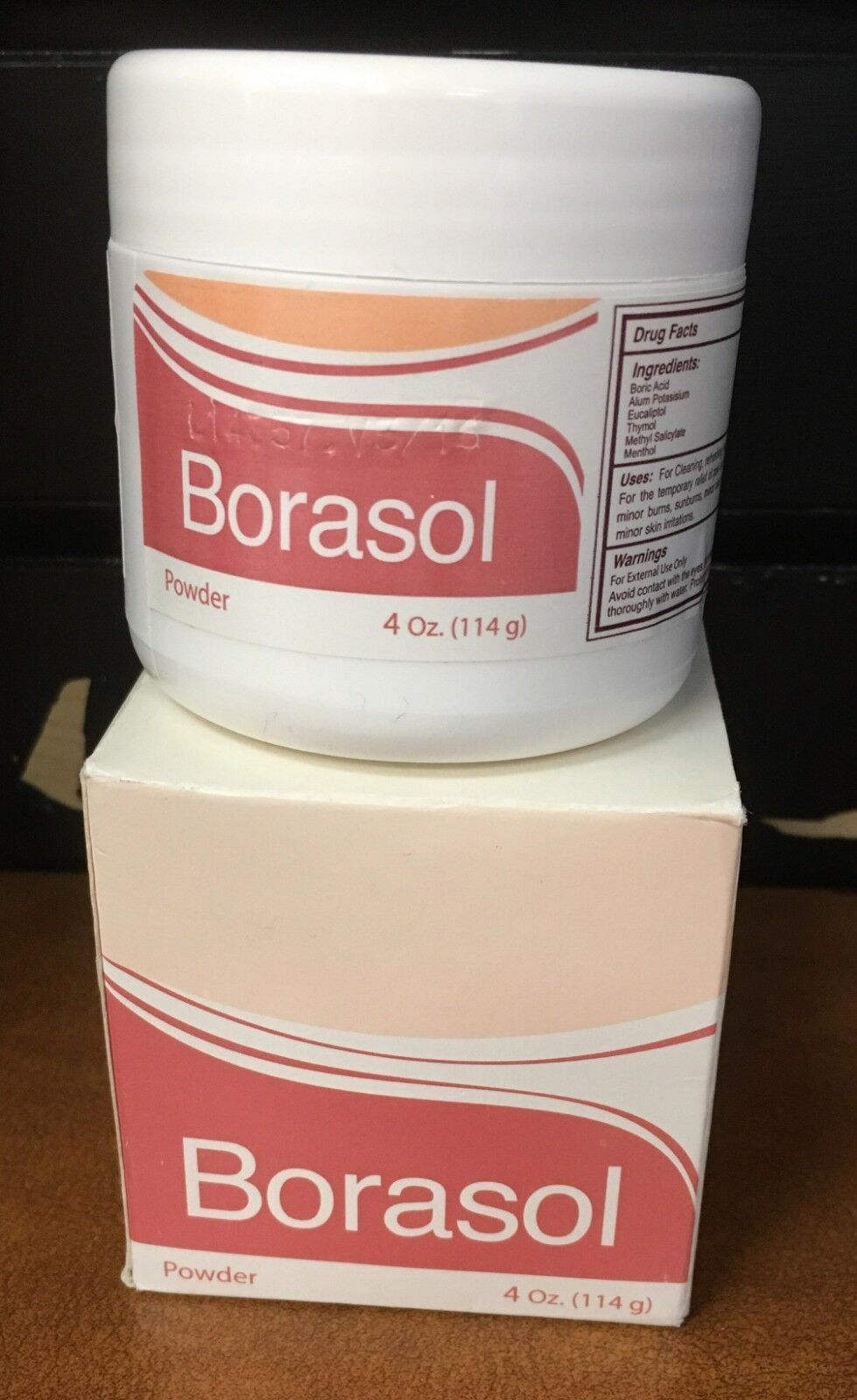 Borasol Antiseptic Powder / Polvo Antiseptico 4oz
