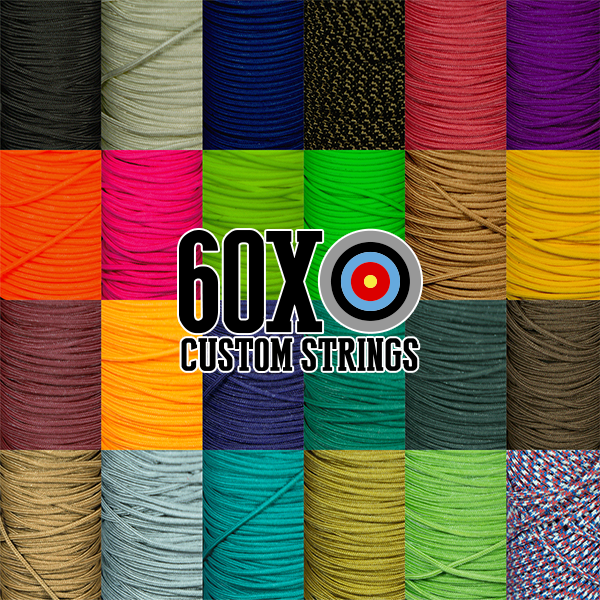 3', 5', 10' Bcy #24 D Loop Material Archery Choice Of Color