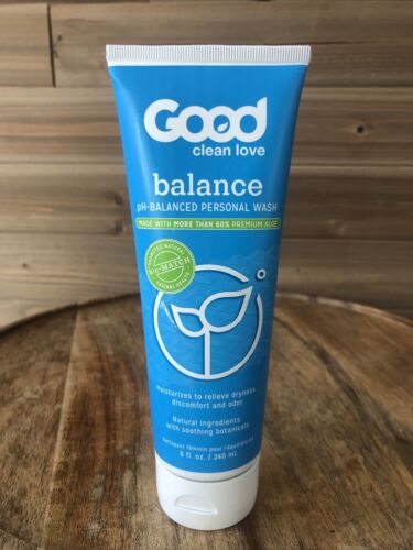 Good Clean Love Balance Moisturizing Wash 8 Oz Ph-balanced Personal Wash