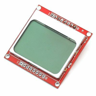 1pcs 84x48 84*48 Nokia 5110 Lcd Module With Blue Backlight Adapter Pcb